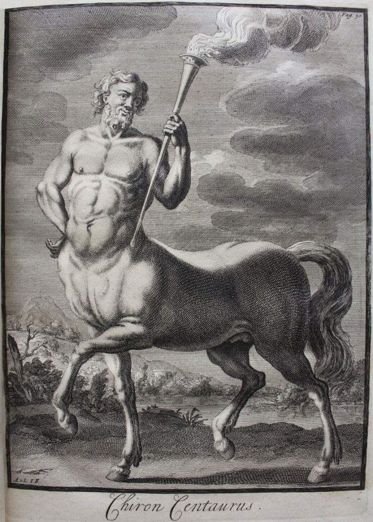 Mythical Creatures Centaur   Fig.1.Le Clerc Pl. Facing P 